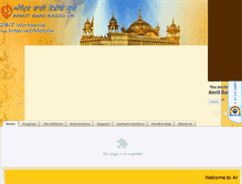 Tablet Screenshot of amritbani.com